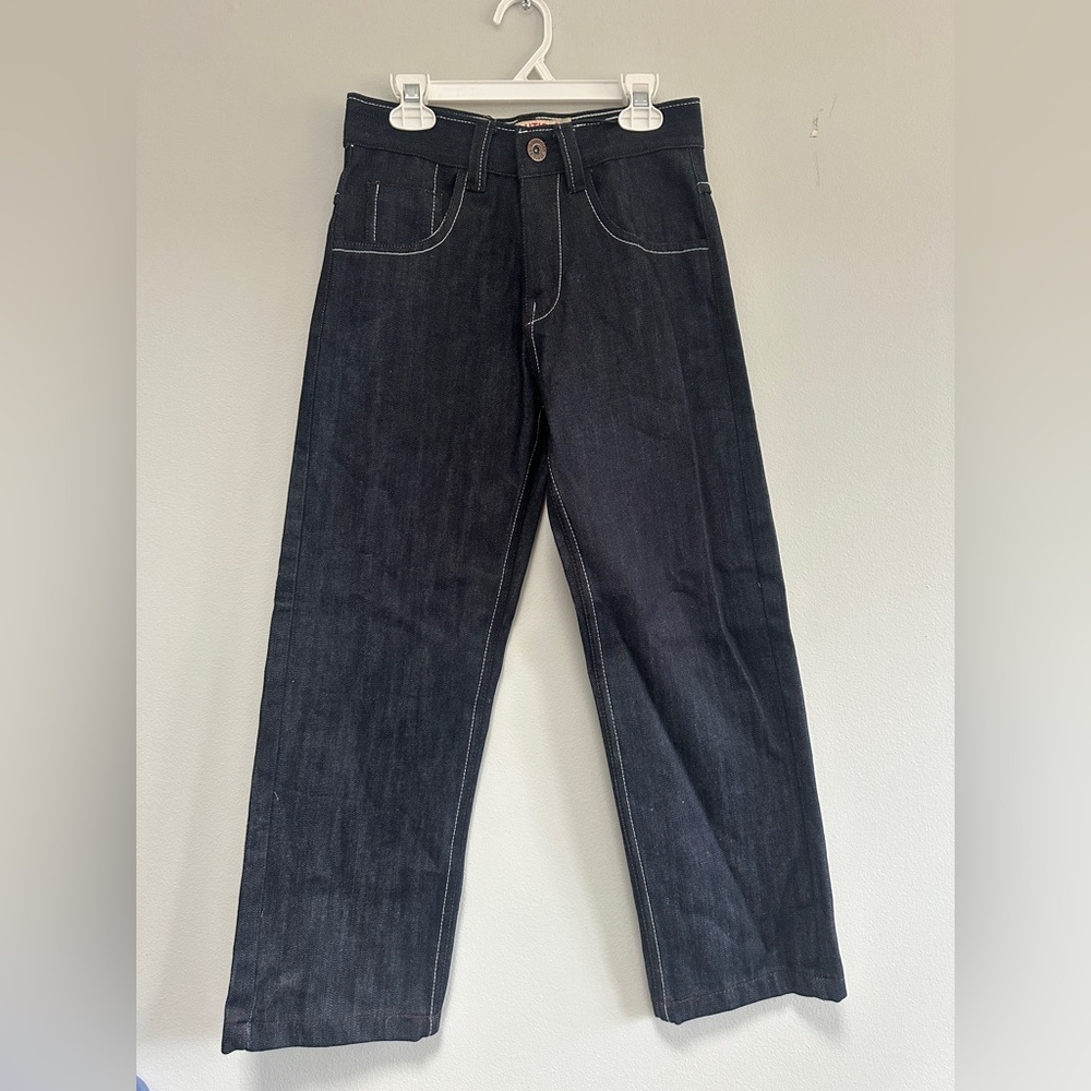 Evolution in Design Dark Wash Straight Jeans
